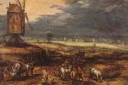 Landscape with Windmills (mk08), BRUEGHEL, Jan the Elder